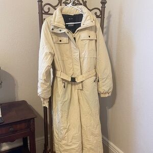 ASOS Cream Ski & Snow Jacket